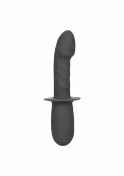 Ramrod Gyrating Silicone Intimate Device 12-Function Waterproof Black