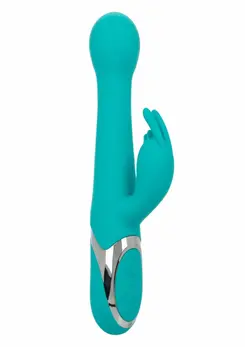 CalExotics Enchanted Oscillate ljubičasti silikonski stimulator sa dvostrukim delovanjem