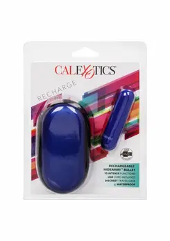 CalExotics punjivi kompaktni bullet vibrator sa kutijicom