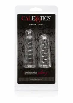 CalExotics Finger Teaser set, fleksibilne teksturisane navlake za prste, 2 komada