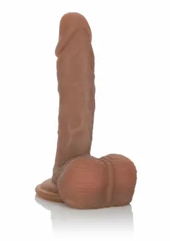 CalExotics Emperor Ballsy PureSkin intimna mašina sa vakuumskom bazom 20 cm