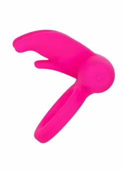 CalExotics Triple Clit Flicker punjivi silikonski intimni prsten