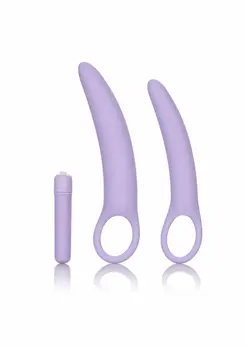 Dr. Laura Berman Isabelle set od 2 silikonska dilatatora sa vibratorom