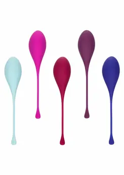CalExotics Kegel set za trening od 5 delova progresivni sistem za jačanje karličnog dna