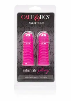 CalExotics Intimate Play Finger Tingler set fleksibilnih silikonskih stimulatora za prste, 2 komada