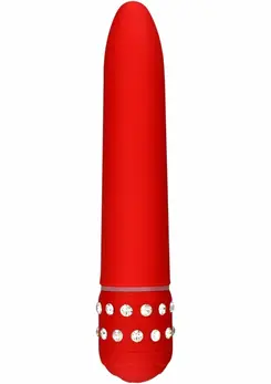 ToyJoy Diamond Superbe klasični vibrator sa cirkonima 19 cm