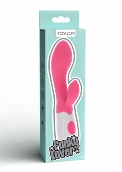 ToyJoy Funky Lover silikonski vibrator u roze boji sa 7 modova rada