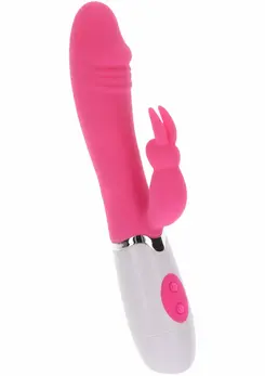 ToyJoy Funky Rabbit silikonski vibrator sa više modova vodootporan roze