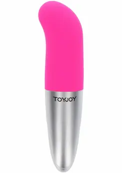 ToyJoy Viberette G-Spot kompaktni intimni masažer roze 13 cm