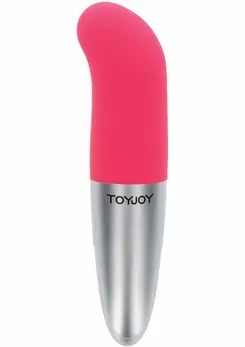 ToyJoy Viberette G-Spot kompaktni intimni masažer, roze, 13 cm