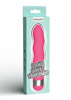 ToyJoy Funky Wave Vibrette vibrator vodootporni ABS sa podesivom vibracijom roze