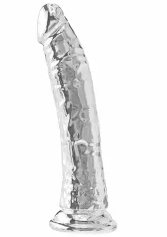 TOYJOY Get Real Clear Dong TPE 24 cm transparentni model