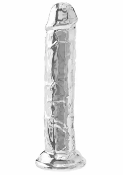 TOYJOY Get Real Clear Dong TPE 19 cm Transparentni model