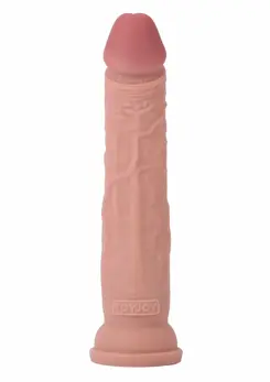 TOYJOY Deluxe Dual Density Dong TPE 33 cm Supreme Vital Skin sistem