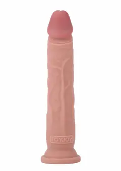 TOYJOY Get Real Deluxe Dual Density Dong TPE 25.5 cm sa fleksibilnim sistemom
