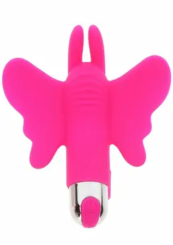 ToyJoy Butterfly Pleaser punjivi mini silikonski masažer za prst sa 7 modova vibracije
