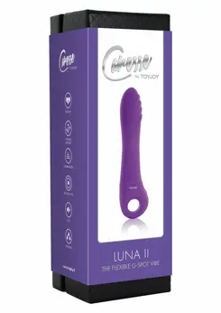 TOYJOY Luna II fleksibilni vibrator za G tačku od vodootpornog silikona u roze boji