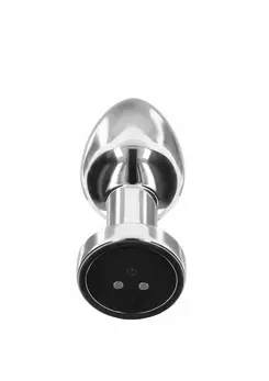 TOYJOY The Glider Vibrating Plug Medium vibrirajući analni čep od nerđajućeg čelika sa 7 modova