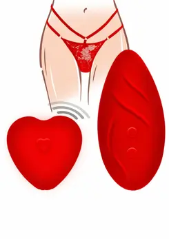 TOYJOY Divine vibrator za gaćice Designer Edition set sa crvenom čipkom USB