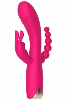 TOYJOY Aphrodite trostruki vibrator Designer Edition, sistem sa dva motora