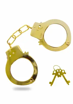 TOYJOY metalne lisice sa podesivim i sigurnim sistemom zaključavanja, srebrne