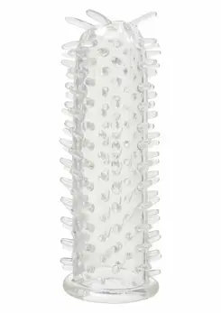 ToyJoy Seduction Sleeve providni teksturisani intimni produžetak od TPR materijala