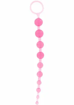 ToyJoy Thai Toy Beads fleksibilni silikonski intimni dodatak crni