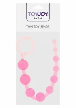 ToyJoy Thai Toy Beads fleksibilni silikonski intimni dodatak crni