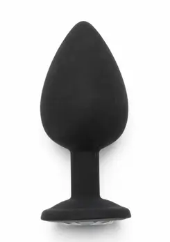 TOYJOY Diamond Booty Jewel Large silikonski analni čep sa ukrasnim kristalom