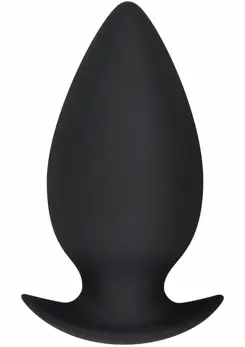 TOYJOY Bubble Butt Player Pro silikonski analni čep, veliki, crni 8713221467652
