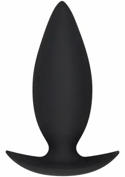 TOYJOY Bubble Butt Player Advanced silikonski analni čep, crni, veličina L