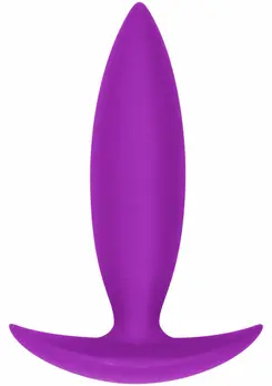 TOYJOY Bubble Butt Player Starter silikonski analni čep, crni, mali