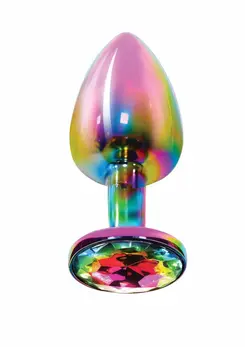 TOYJOY Twilight Booty Jewel Small Rainbow aluminijumski analni čep