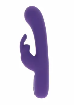 ToyJoy Love Rabbit Exciting Rabbit Vibrator Silikonski vibrator sa 7 modova USB Roze