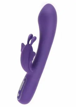TOYJOY Rabbit Fabulous Butterfly Vibrator Silicone USB 7 Modes Pink