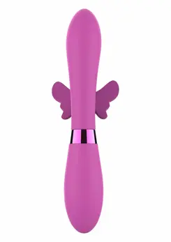 TOYJOY Farfalla Festival silikonski vibrator sa USB punjenjem i 7 modova ljubičasti