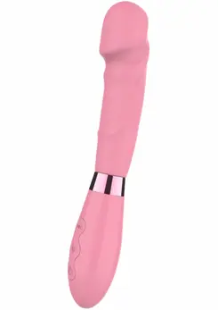 TOYJOY Pop Supreme roze silikonski vibrator sa USB punjenjem