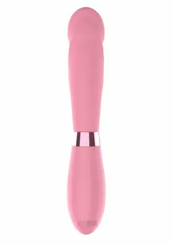 TOYJOY Pop Supreme roze silikonski vibrator sa USB punjenjem