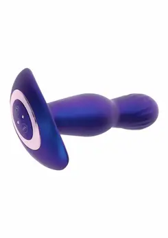 TOYJOY The Stout analni čep na naduvavanje sa daljinskim upravljačem, 7 modova vibracije, crni