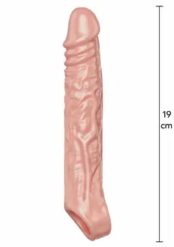 TOYJOY Get Real Extension Sleeve TPE Large 19 cm fleksibilni produžetak za maksimalno zadovoljstvo