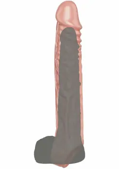 TOYJOY Get Real Extension Sleeve TPE Large 19 cm fleksibilni produžetak za maksimalno zadovoljstvo