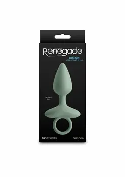 NS Novelties Renegade Orion vibrirajući analni čep od silikona na punjenje crni