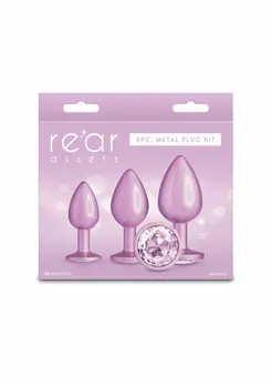NS Novelties Trainer Kit Iridescent Pink trodelni set sa hromiranim sjajem