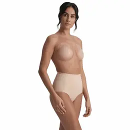 Bye Bra Rabbit silikonske korpice XL bež za nevidljivo podizanje i potpuno pokrivanje