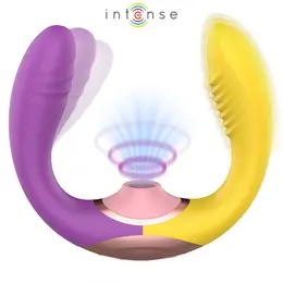 INTENSE Willow 3-in-1 Suction & Vibration Stimulator, U-Shape, Waterproof