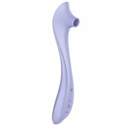 Satisfyer Easy Lover Vibrator & Air Pulse Stimulator, Waterproof, Pink