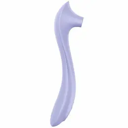 Satisfyer Easy Lover Vibrator & Air Pulse Stimulator, Waterproof, Pink