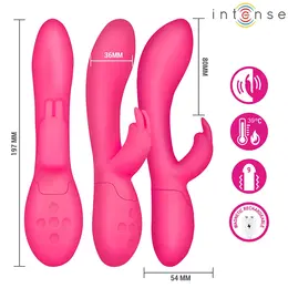 INTENSE Tammy rabbit stimulator sa grejanjem, 9 modova, ultra mekani silikon