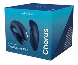 We-Vibe Chorus Cosmic Blue, intimni sistem sa dva motora, prilagodljiv i kontrolisan putem aplikacije