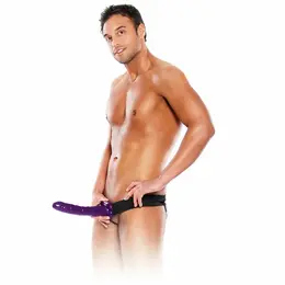 Fetish Fantasy Series - Purple Dream Hollow Strap-On 25cm Adjustable System